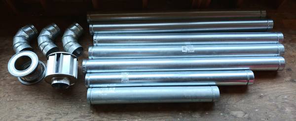 4-inch B-Vent Piping and Fittings 1