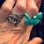 Absolutely adorable enameled chameleon ring size 10 5 thumbnail