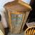Antique Oak Corner Curio Display Cabinet 2 thumbnail