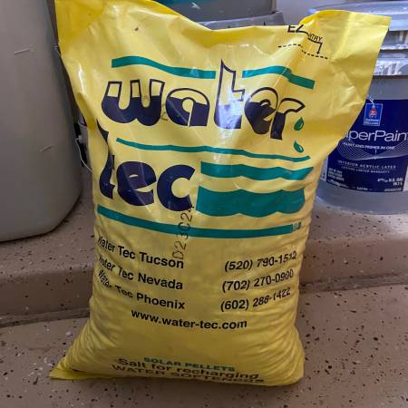 WATER TEC SOLAR WATER SOFTENER PELLETS - NEW 1