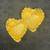 Anne Klein Gold Tone Heart Nugget Brooch Pin 3 thumbnail
