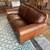 Upscale Western Genuine Leather Loveseat — Alligator-Embossed 6 thumbnail