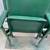 DETROIT RED WINGS Hockey Olympia Stadium Green Leather 2 Chair Seats 7 thumbnail