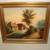 19th Century 14.5" x 12.5" Oil on Canvas Painting 1858 L. Popplein Bav 1 thumbnail