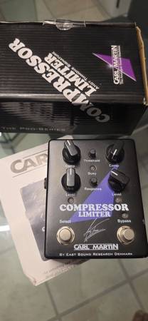 Carl Martin Compressor limiter guitar pedal - musical instruments