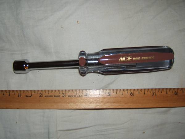 Ace 7/16 in. SAE Nut Driver 7 in. L 1 pc new 1