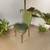 Antique 18th century museum piece green leather library reading chair 1 thumbnail