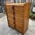 Vintage Postmodern Lou Hodges Era Oak Tall Dresser by Boyd Furniture 3 thumbnail