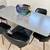 Modern Dining Table & 6 Chairs (Like New!) 2 thumbnail