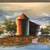 Vintage oil painting wood framed signed by K.Robins 5 thumbnail