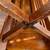Mission Style Arts and Crafts Round Oak Lamp Table with Spindle Legs 4 thumbnail