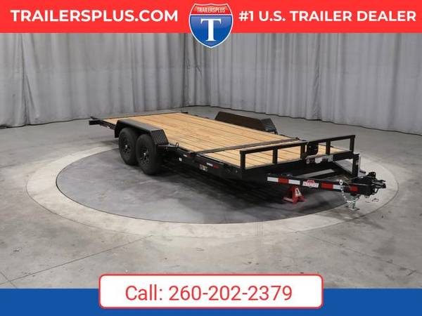 2026 Interstate 7X20 Hydraulic Tilt 10K Trailer Black 1