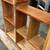 New Pure solid real wood bookcase bookshelf storage shelf cubes maple oak L44” 8 thumbnail