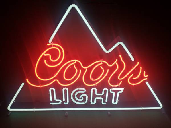 Coors light neon 1