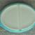 Pyrex Turquoise Snowflake Oval Divided Bowl w/lid 1.5 qt. Made in USA 5 thumbnail