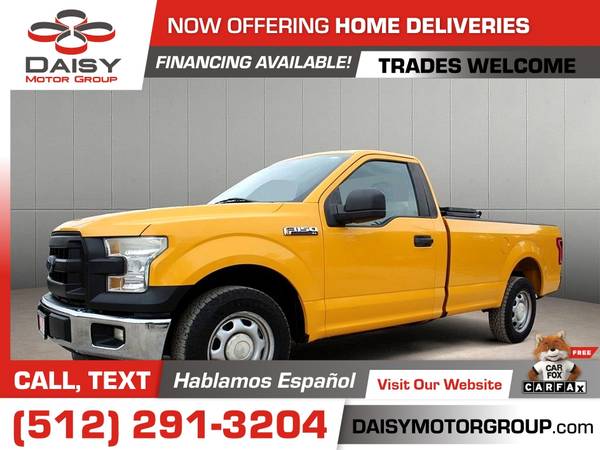 1 2017 Ford F150 F 150 F-150 XLReg Cab 8 ft Box for only $268/mo! 1