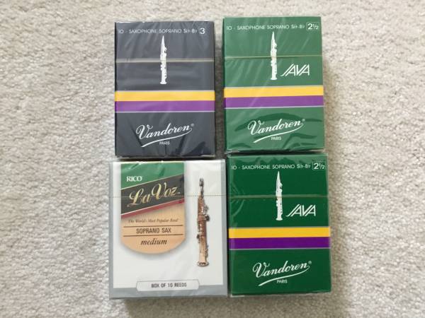 Soprano saxophone reeds 1