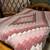Darling Vintage Handmade Pink Quilt 86x68 4 thumbnail