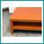 Custom Design Orange Leatherette Coffee Table 3 thumbnail