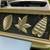 XLarge framed silver leaves in shadow box Heavy 6 thumbnail