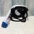 NEW HEAD SPORTS FULL FACE SNORKELING MASK,  Size: Adult L/XL 3 thumbnail