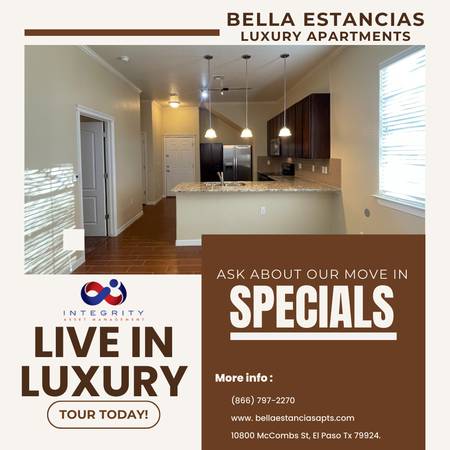 AUGUST MOVE-IN – ONLY A FEW UNITS LEFT – APPLY TODAY! 1