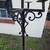 CANDELABRA WROUGHT IRON HEAVY ORNATE 2 thumbnail
