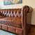 Leather Chesterfield Sofa 87” By Birch Lane In Chestnut Tufted 7 thumbnail