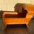 Beautiful Vintage Baby Cradle Solid Wood 3 thumbnail