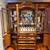 China Cabinet, 2 Piece Top and Bottom, Built in early 2000's 2 thumbnail