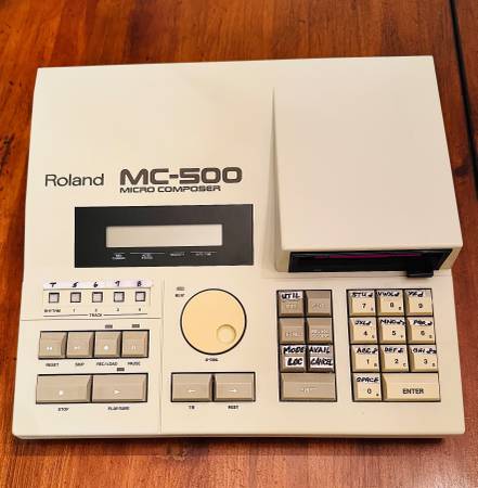 Roland MC-500 Midi Sequencer Upgraded To MkII 1