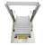 70*100cm White Attic Pull Down Ceiling Ladder Stairs 022720 3 thumbnail