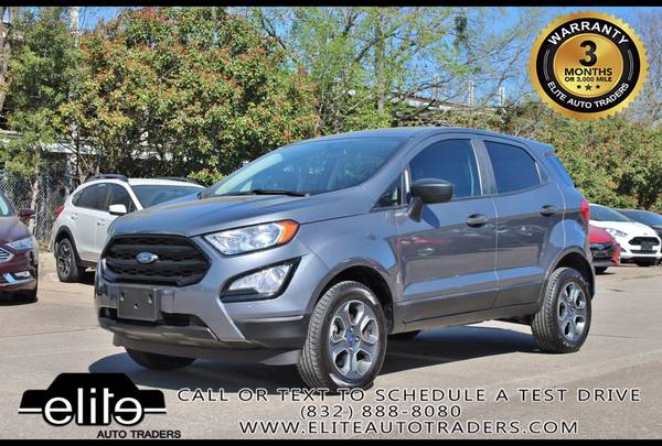 2021 Ford Ecosport / Texas Clean Title - $11,999 (Houston)63622230876547120
