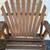 Vintage 2 Chairs Joined by Table (Adirondack Cedar?) 71"W Plus ALL... 12 thumbnail