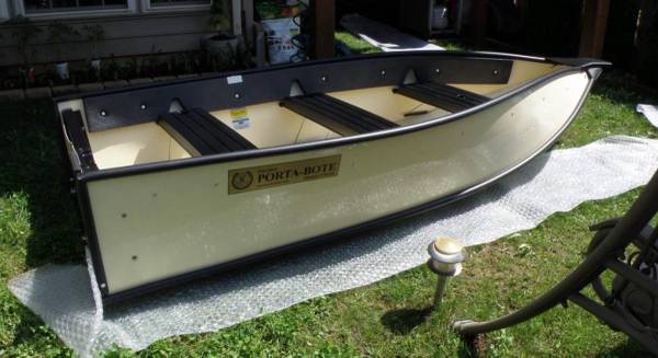 Porta-Bote 10’ – Like New, Used Twice – Stored Indoors – Includes Porta- 1