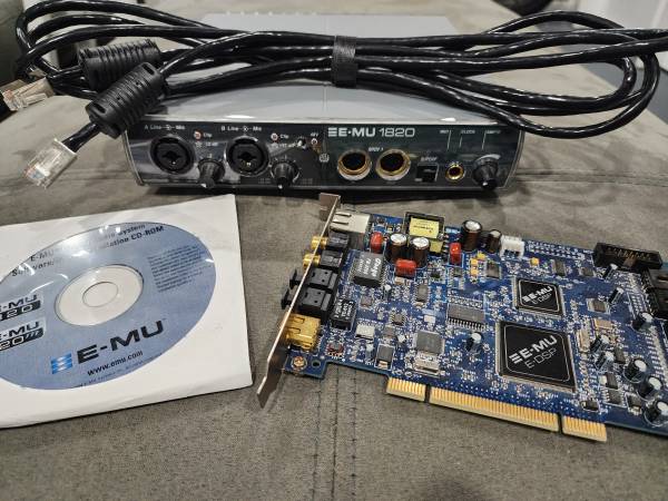E-MU 1820 Interface 1