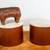 1980s Architectural Supplements for Habitat Carrara Marble Drum Tables 1 thumbnail