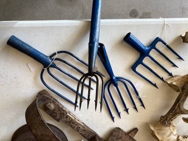 Four Ice Fishing Spears 1