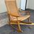 Mid-Century Modern Woven Rocking Chair in the Style of Hans Wegner 1 thumbnail