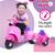 6V Disney Minnie Mouse Happy Helpers Scooter with Sidecar Ride-On Toy by Kid Tra 10 thumbnail