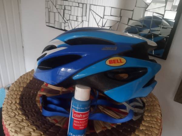 bell bicycle cycling bike helmet blue - size LARGE 1