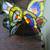 TIFFANY STYLE DOUBLE BUTTERFLY LAMP 9 thumbnail