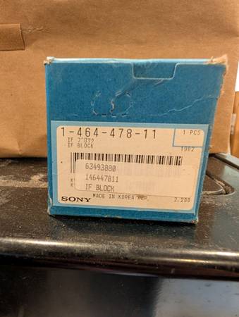 Sony IF Block 1