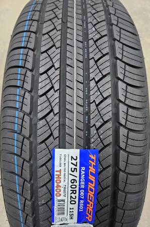 275 60 20 Thunderer Ranger HT Tires *New*Set of 4* 1