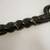 Carved Black Cane w/Elephant Handle and white dot accents 5 thumbnail