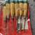 Vintage Sears Craftsman 6 Piece Wood Carving Chisel Carvers Set #9-3689 - USA To 1 thumbnail