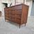 Danish Mid-Century Modern walnut 12-drawer long credenza dresser 3 thumbnail