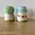 Bisque “Mr. and Mrs. Snow” Napco  Figurines 2 thumbnail