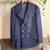 NYPD ~ Sz 43 ~ Vtg Wool Reefer Pea Coat Uniform ~ New York City Police 1 thumbnail