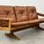Mid Century Leather Sofa by Soda Galvano Sweden 2 thumbnail